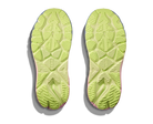Women's HOKA Arahi 8 in Alabaster/Tangerine Glow, outsole view.