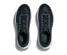 Men's HOKA Mach 7 in Varsity Navy/Faded Navy, top view.
