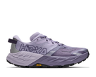 Women's HOKA Speedgoat 7 in Mellow Lilac/Purple Fog, lateral view.
