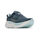 Women's Hoka Gaviota 6. Dark Navy upper. White midsole. Lateral view.