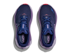 Women's Hoka Gaviota 6. Dark Navy upper. Light Grey midsole. Top view.