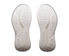 Women's HOKA Mach 7 in Oatmilk/Alabaster, outsole view.