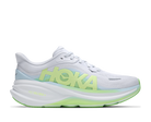 Women's HOKA Clifton Pro in Cosmic Grey/Neon Yuzu, lateral detail view.