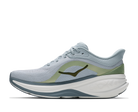 Men's HOKA Clifton Pro in Mineral Blue/Sprouted Green, medial view.