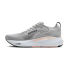 Women's Brooks Adrenaline GTS 24. Grey upper. White midsole. Medial view.
