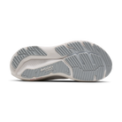 Brooks Glycerin 23 women's running shoe in White/Harbor Mist/Metallic, bottom view (image 5).
