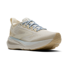 Brooks Glycerin 23 women's running shoe in Coconut/Sand/Skyway, lateral view (image 1).