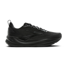 Women's Brooks Ghost Max 4 in Black/Black/Ebony, lateral view.