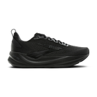 Women's Brooks Ghost Max 4 in Black/Black/Ebony, lateral view.