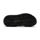 Women's Brooks Ghost Max 4 in Black/Black/Ebony, outsole view.