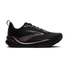 Women's Brooks Ghost Max 4. Black upper. Black midsole. Lateral view.