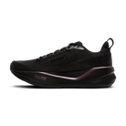 Women's Brooks Ghost Max 4. Black upper. Black midsole. Medial view.