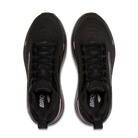 Women's Brooks Ghost Max 4. Black upper. Black midsole. Top view.