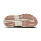 Women's Brooks Ghost Max 4 in Arctic Wolf/Rose/Coconut, outsole view.