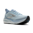 Brooks Glycerin GTS 23 women's stability running shoe in Nantucket Breeze/Rain/Clear, lateral view (image 1).