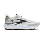 Women's Brooks Adrenaline GTS 26. White upper. White midsole. Lateral view.