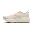 Women's Brooks Adrenaline GTS 26. Off White upper. White midsole. Medial view.