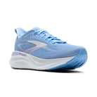 Women's Brooks Adrenaline GTS 26. Blue upper. White midsole. Lateral view.