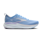 Women's Brooks Adrenaline GTS 26. Blue upper. White midsole. Lateral view.