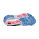 Women's Brooks Adrenaline GTS 26. Black upper. White midsole. Bottom view.