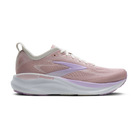 Women's Brooks Adrenaline GTS 26. Light Pink upper. White midsole. Lateral view.