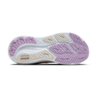 Women's Brooks Adrenaline GTS 26. Light Pink upper. White midsole. Bottom view.
