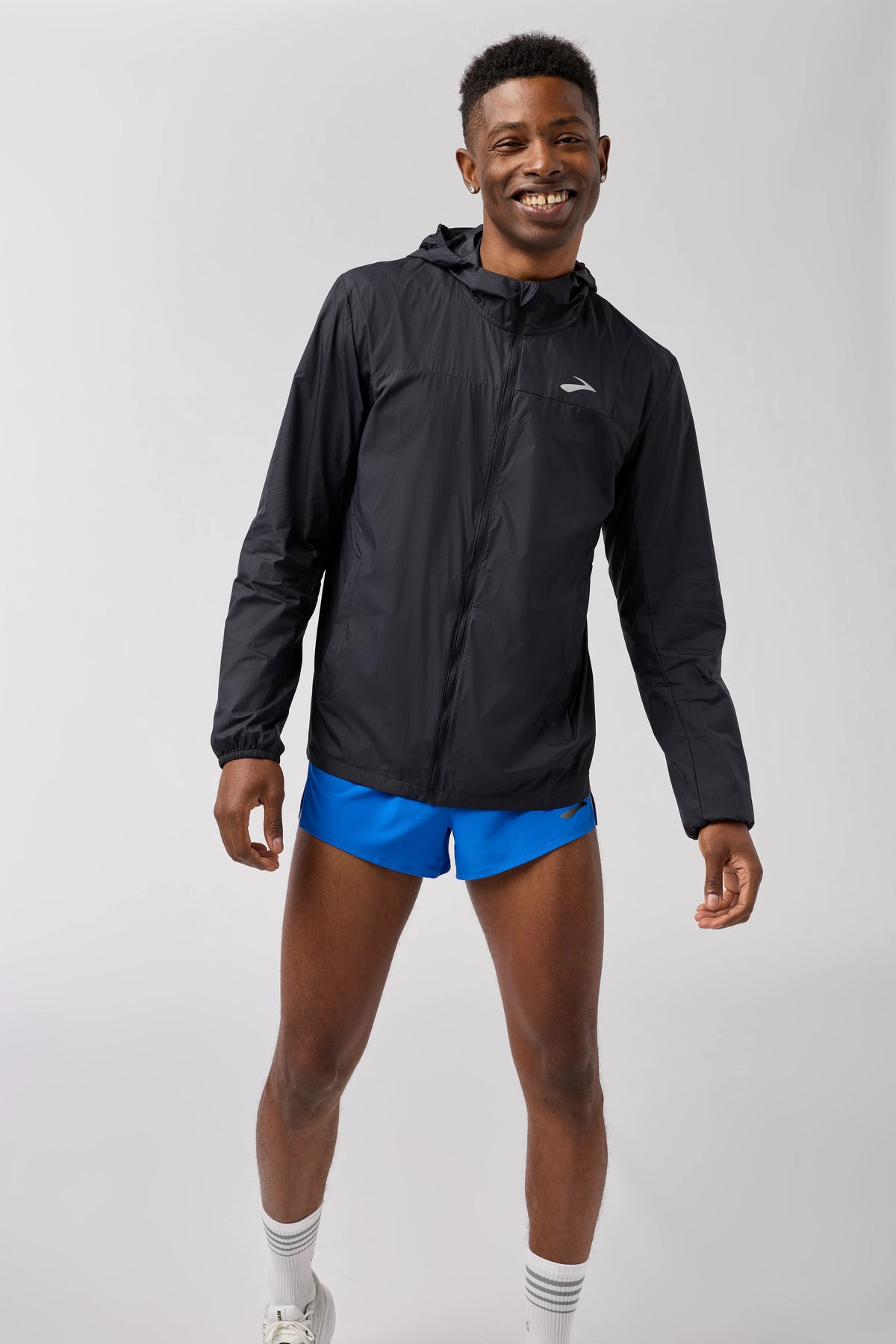 Men's Brooks Canopy Jacket. Black.