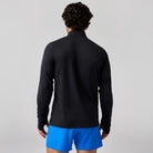 Men's Brooks Dash 1/4 Zip 3.0. Black.