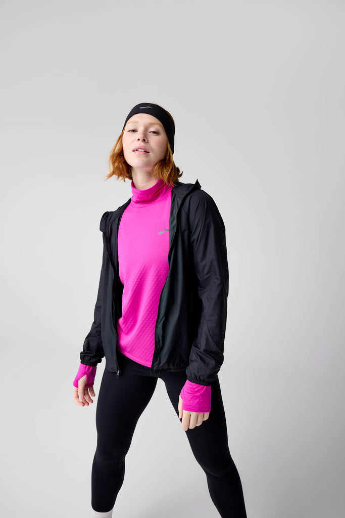 Women's Brooks Canopy Jacket. Black.