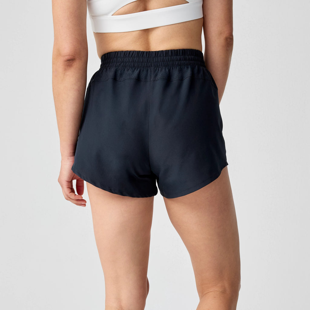 Women's Brooks Dash Shorts. Black.
