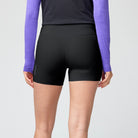 Women's Brooks Chaser 5" Short Tight. Black.