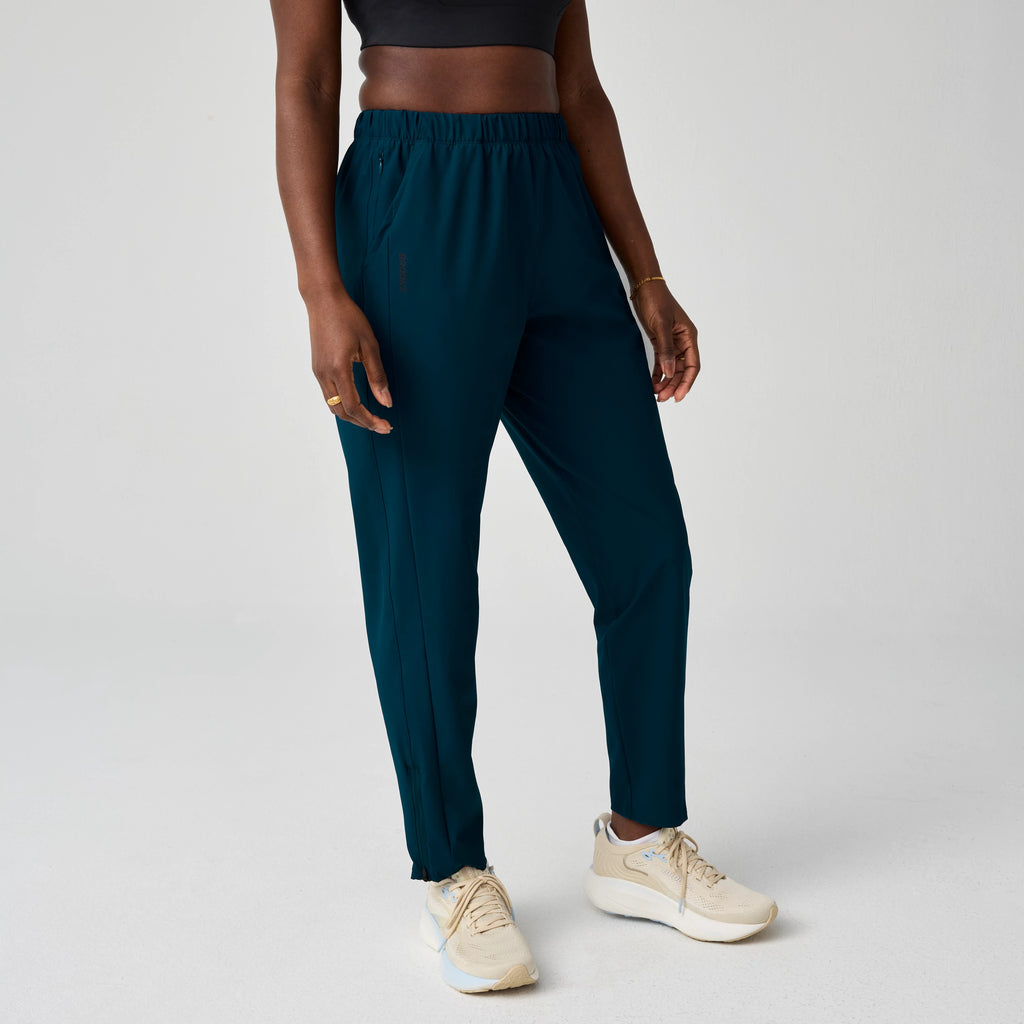 Women's Brooks Canopy Pant. Teal.