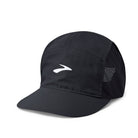 Brooks Propel Mesh Hat 2.0 in Black, front-side view