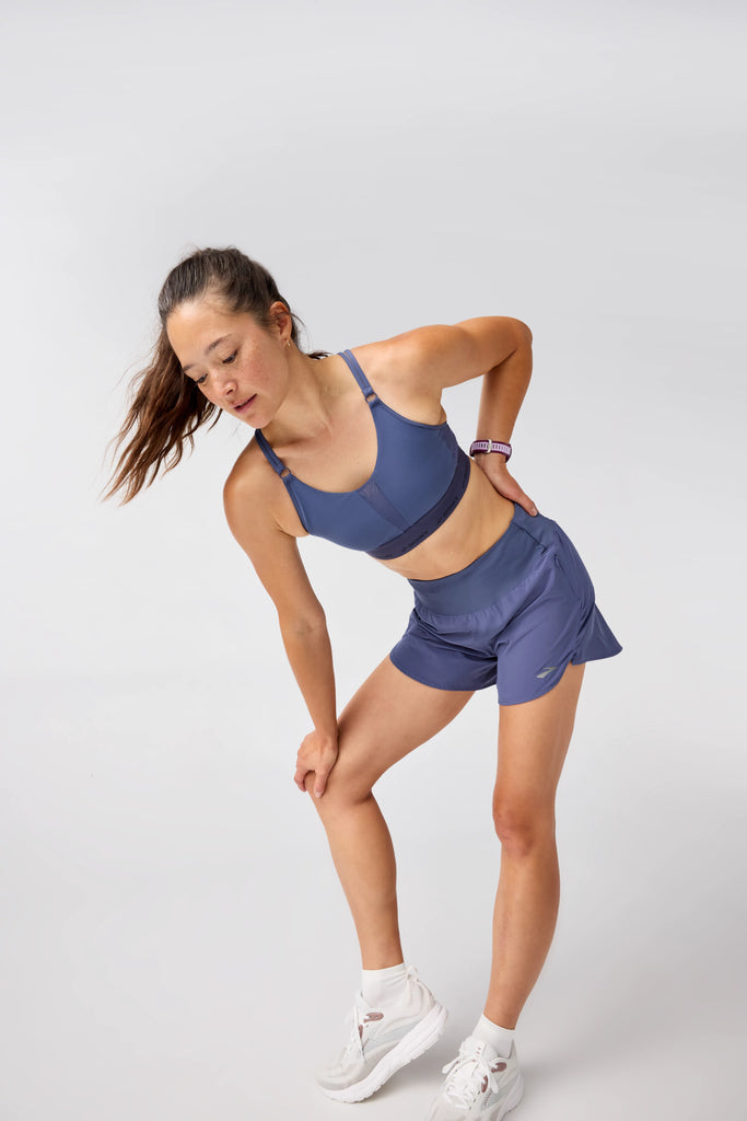 Brooks Plunge 3.0 Sports Bra. Nightshadow.