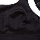 Women's Brooks Convertible 2.0 Sports Bra in Black, cup detail.
