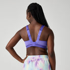 Women's Brooks Convertible 2.0 Bra. Purple.