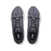 Men's On Cloudsurfer 2. Grey upper. White midsole. Top view.