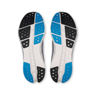 Men's On Cloudsurfer 2. Grey upper. White midsole. Bottom view.