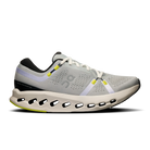 Men's On Cloudsurfer 2. Light Grey upper. White midsole. Lateral view.