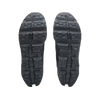 Men's On Running. Cloudmonster 3. Black upper. Black midsole. Bottom view.