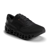Men's On Running. Cloudmonster 3. Black upper. Black midsole. Lateral view.