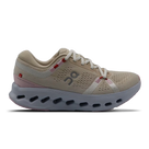 Women's On Cloudsurfer 2. Beige upper. White midsole. Lateral view.