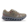 Women's On Cloudsurfer 2. Beige upper. White midsole. Lateral view.