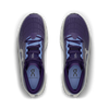 Women's On Running. Cloudmonster 3. Navy upper. Off White midsole. Top view.