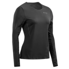 CEP Run Shirt Long Sleeve Women's Black