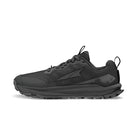 Women's Altra Lone Peak 9 in Black, lateral product view.