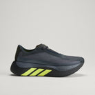 Adidas Hyperboost Edge men's running shoe in Carbon/Hi-Res Yellow/Grey Five — side profile