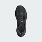 Adidas Hyperboost Edge men's shoes in Charcoal/Night Grey/Alumina — top view.