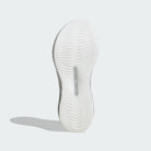 Adidas Hyperboost Edge women's running shoe in Cloud White/Light Solid Grey/Silver Metallic - outsole view