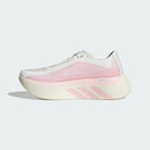 Adidas Hyperboost Edge women's running shoe in Off White/Clear Pink - opposite side profile